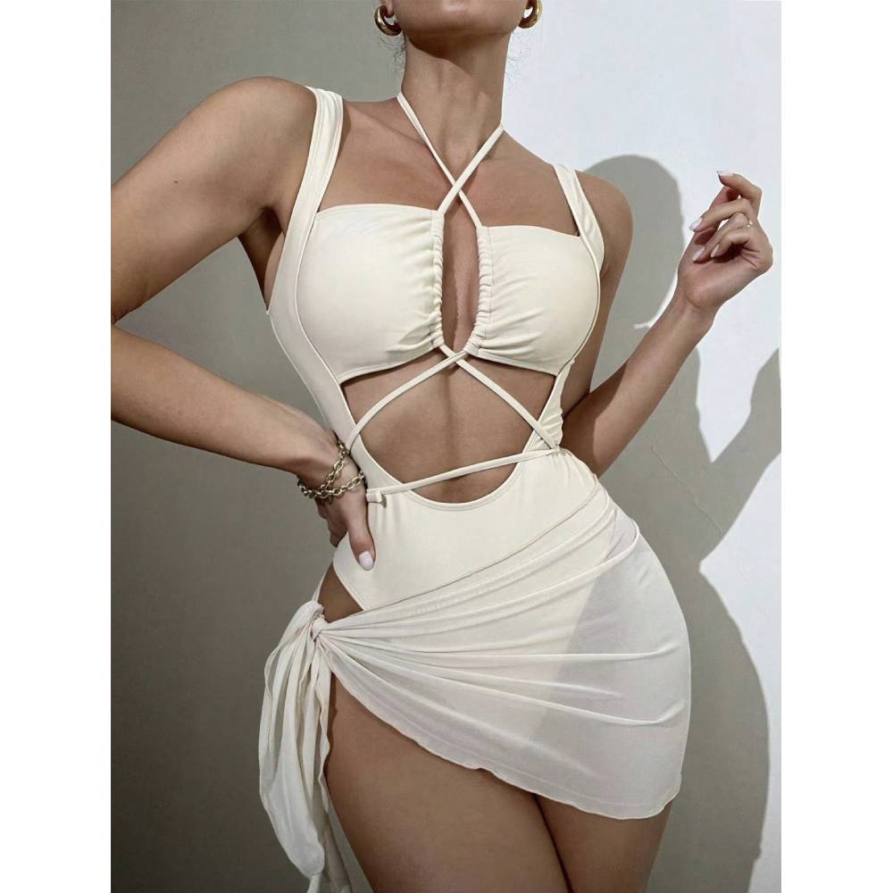 Monochrome Suit Set - Cikini-Monochrome Sexy Bikinis Set for Women,