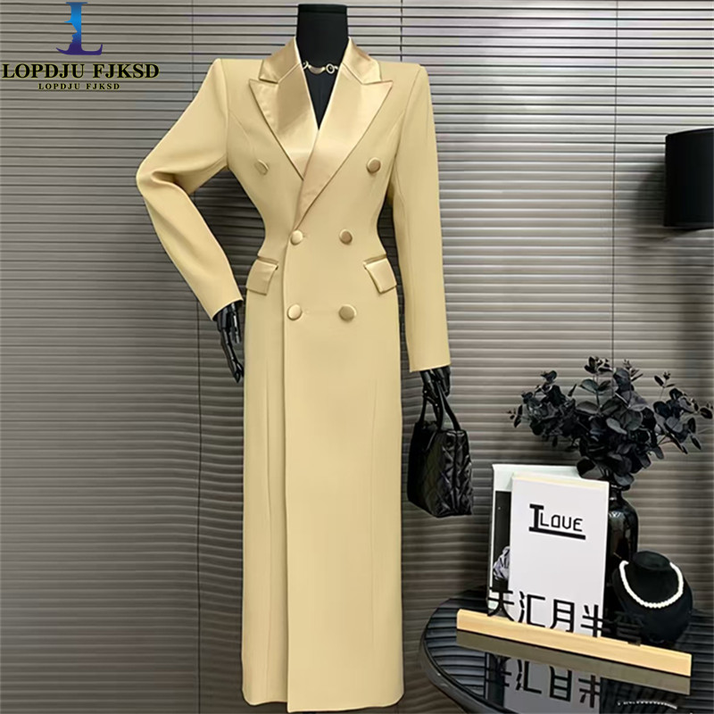 Trench Coat Formal - Double Breasted Suit Collar Windbreaker 2026
