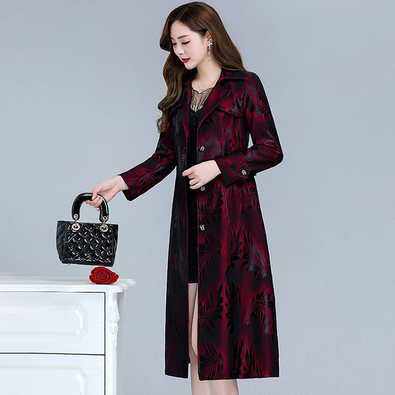 Heavy Industry Willow Leaf Pri - Trench Coat Formal 评论和价格