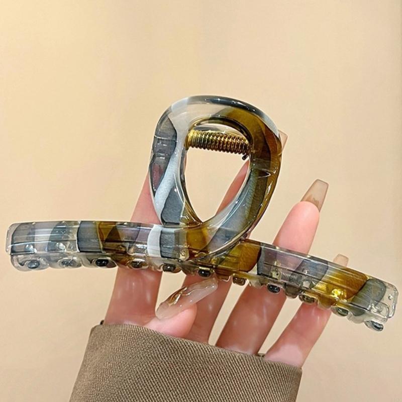 Women Large Hair Claw Clip for - Formal Wear Hairstyles For Women 评论和价格
