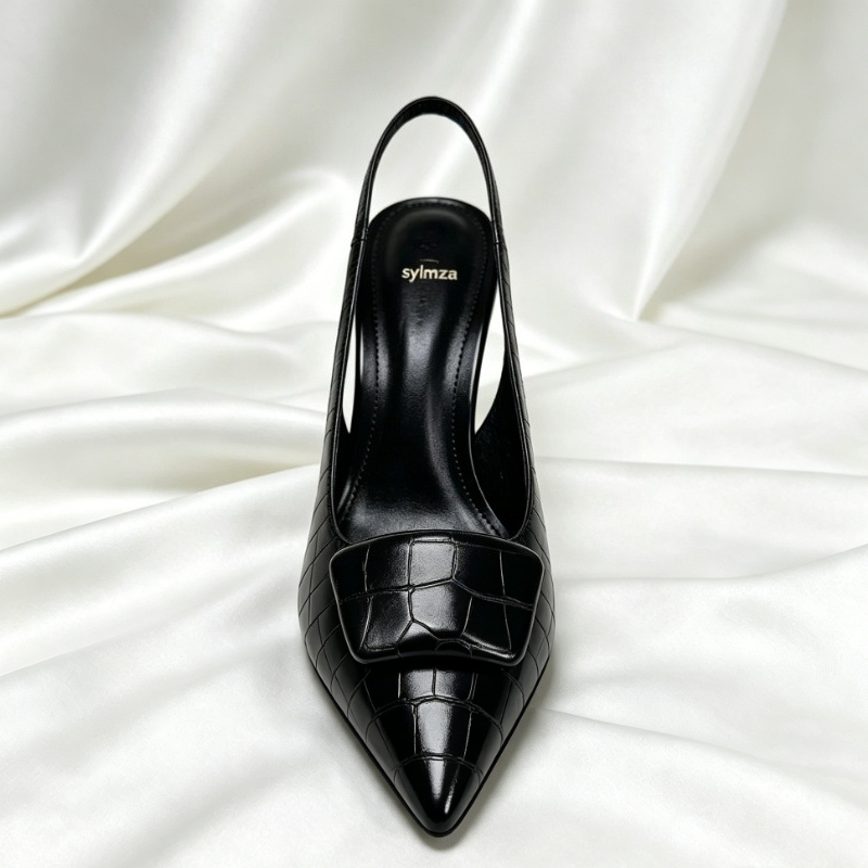 Sexy Pointed Toe Designer Pump - Slingback Heel Formal 评论和价格