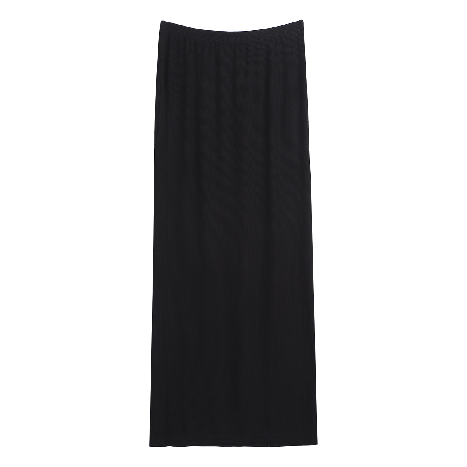 Maternity Elastic Waist Solid  - Pencil Skirt Midi 评论和价格