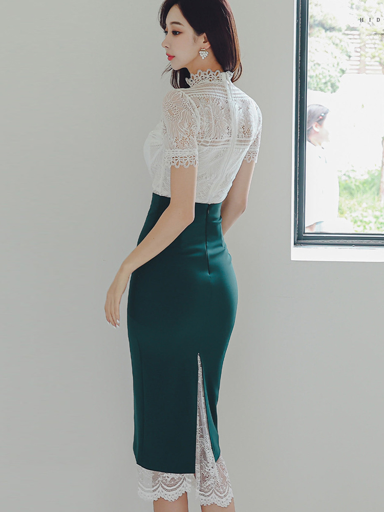 Summer Women Clothes Fashion E - Pencil Skirt Midi 评论和价格