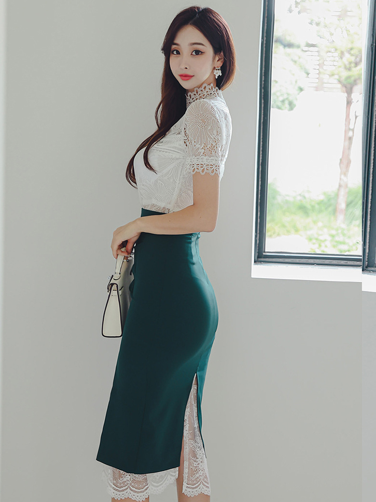 Summer Women Clothes Fashion E - Pencil Skirt Midi 评论和价格