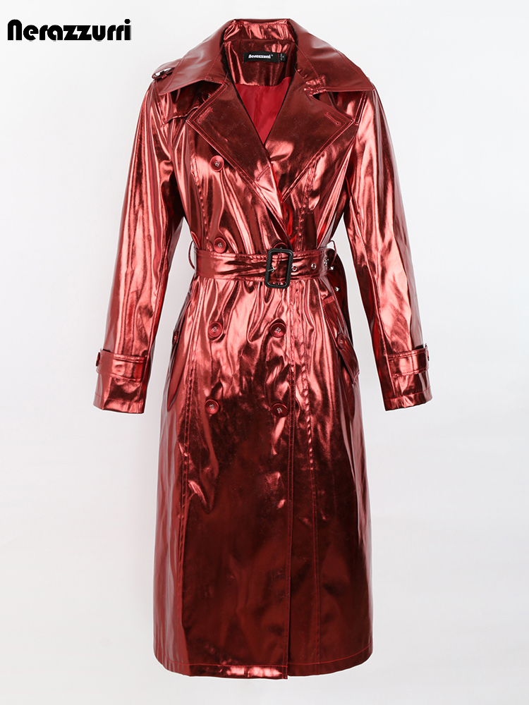 Nerazzurri Spring Autumn Long  - Trench Coat Formal 评论和价格