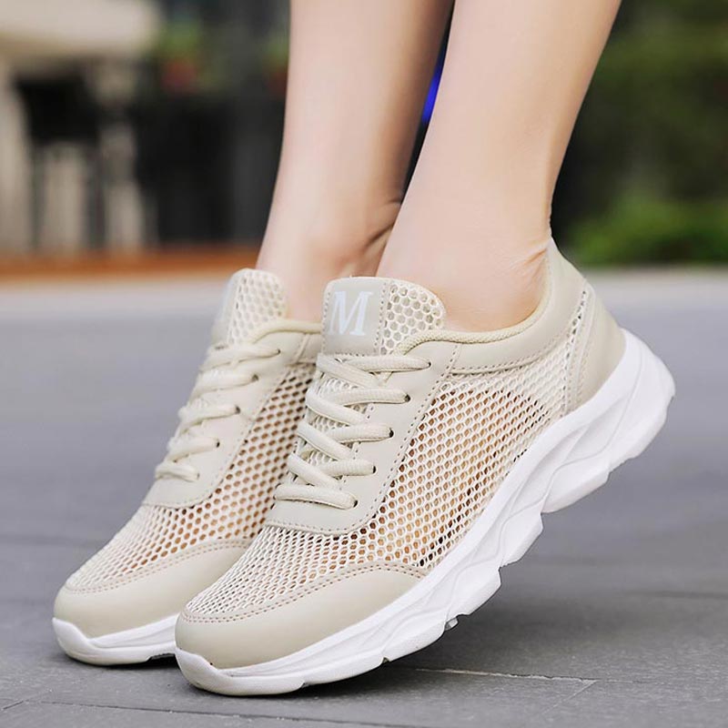 Summer Breathable Sneakers Wom - Women'S Formal Resort Wear 评论和价格
