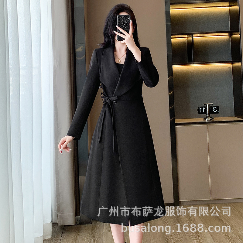 2025New autumn and winter wome - Trench Coat Formal 评论和价格