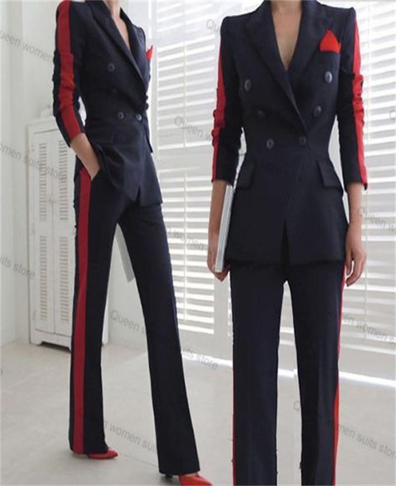 Red Black Autumn Women Suit Se - Women'S Red Formal Wear 评论和价格