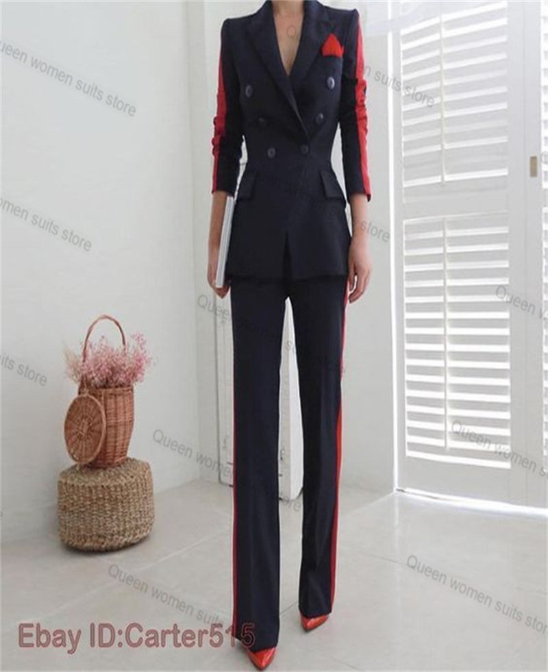 Red Black Autumn Women Suit Se - Women'S Red Formal Wear 评论和价格