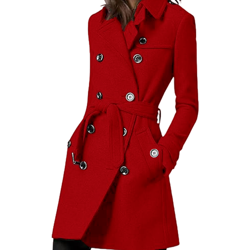 Women's Trench Coat Wool Blend - Trench Coat Formal 评论和价格