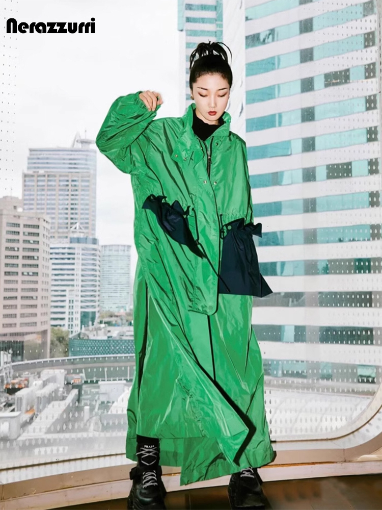 Lautaro Spring Extra Long Over - Trench Coat Formal 评论和价格