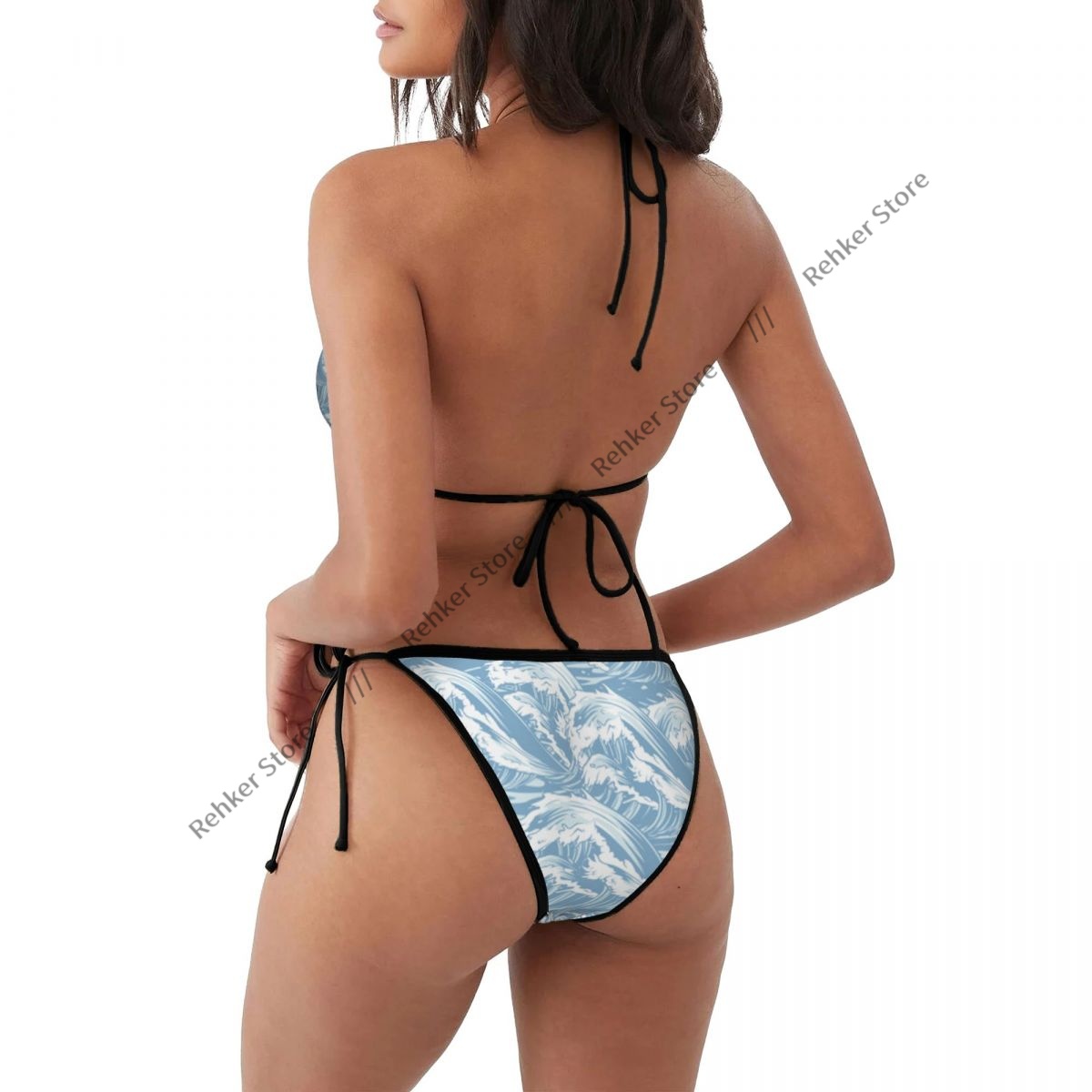 Sexy Women Bikini Swimsuit Oce - Monochrome Suit Set 评论和价格