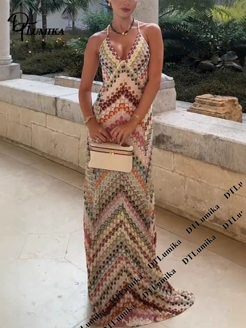 DTLumika Bohemian Print Maxi D - Women'S Formal Resort Wear 评论和价格
