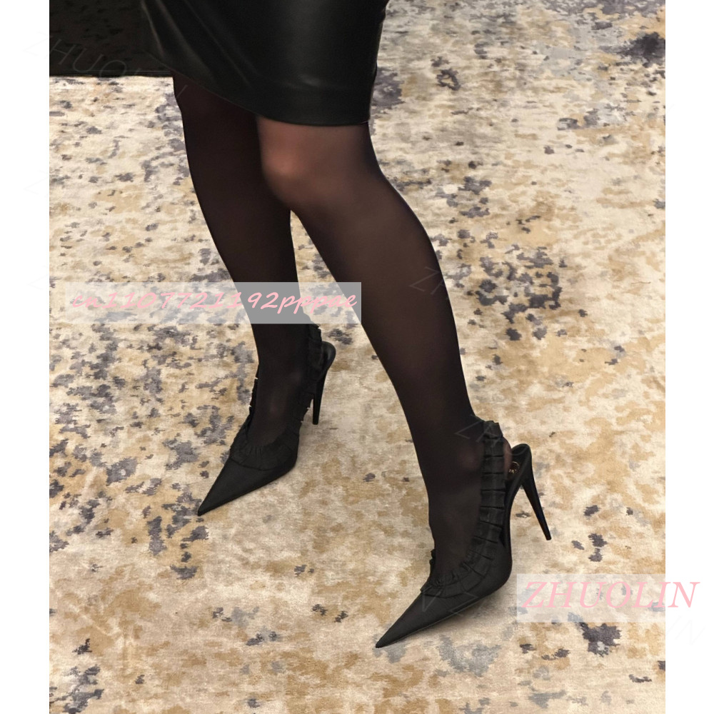 Slingback Heels Burgundy Pleat - Slingback Heel Formal 评论和价格